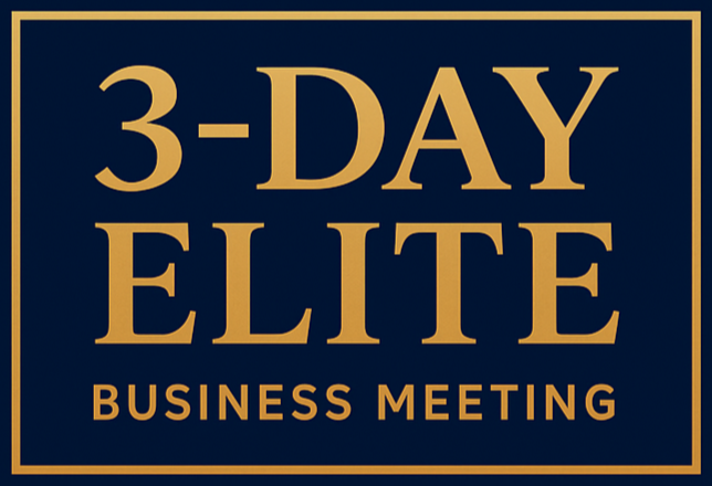 3 Days Elite Business Meeting